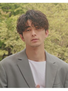 ゴールド 京都(GOALD) 波巻パーマ センターパート