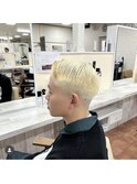 ローフェード×抜きっぱなしブロンド