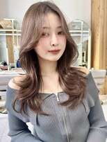 アフロートリノ(AFLOAT Leino) 2wayバング 韓国前髪 シースルー ミディアム くびれ レイヤー#