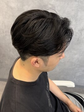 エクファフォーメン(EX-FA FOR MEN) カルマパーマ/ベリーショート/ダークアッシュ/ニュアンスパーマ