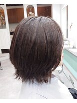 ヘアーアンドブック マルキーズ(hair&book marqise)&nbsp;外ハネボブ【安佐南区】