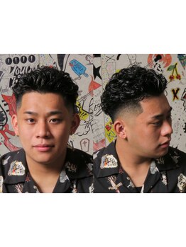 パーマはカジュアルスタイルだけではない！ビジネスにも合う、スタイルを演出。#本厚木理容室