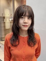 メルト 西梅田店(melt)&nbsp;#顔まわりレイヤー　#ミディアムパーマ