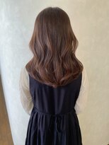 ピヌ(pinue)&nbsp;【pinue】透け感たっぷりラベンダーブラウン @UTAE