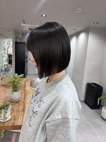 クム 横浜(qumu)&nbsp;【qumu横浜】黒髪ボブ×ぱっつんボブ