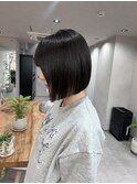 【qumu横浜】黒髪ボブ×ぱっつんボブ