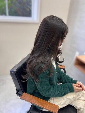 シェノン 夙川(CHAINON) メルティーカラー/フェミニンロング/似合わせカット/髪質改善