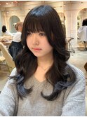 ■着物ヘアメルティカラーフェミニンロング似合わせカットj