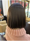 ぱっつんボブストレートby ERINA