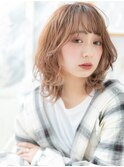 大人かわいいミルクティーピンクウェットヘアc6上尾20代30代40代