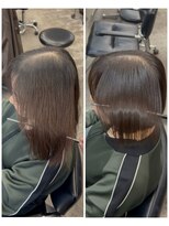 ジーナ 池袋(Zina)&nbsp;縮毛矯正Before/After