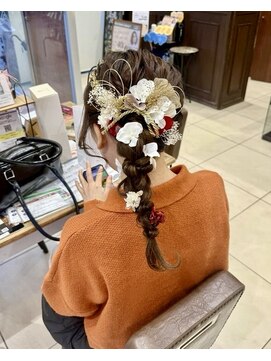 フォルテ 藤枝エピ店 成人式ヘア、着物ヘア