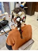 成人式ヘア、着物ヘア