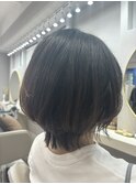 大人ショートボブでクールかわいく♪
