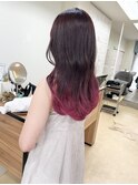 グラデーションピンク
