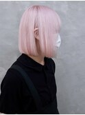 ピンク　ケアブリーチ　渋谷