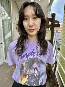 トレンチ(TRENCH) レイヤーカット　レイヤーパーマ　ロングパーマ