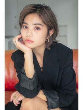 ロンド エスポワール 錦糸町(Lond espoir) ☆ ショート/ハイライトカラー/白髪/白髪ぼかし/くびれヘア