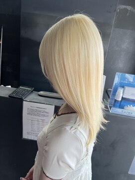 【札幌円山】抜きっぱなし/ブロンド/ボブスタイル