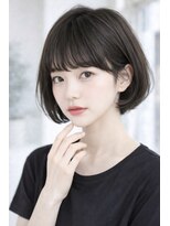 ヘアリゾート アジア(Hair Resort Asia)&nbsp;透け感のある暗髪ボブ【ヘアリゾートアジア南浦和店】