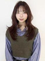 アクシス 栄店(`AXIS)&nbsp;イメチェン/ピンクベージュ/アンブレラカラー/前髪/栄/矢場町