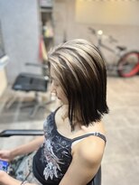 ラフ(Laugh) balayage white & black