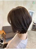 重さを残したレイヤーボブ