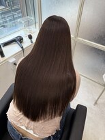マーシュ 梅田(marshu)&nbsp;chocola brown×髪質改善ストレート♪