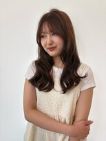 サラビューティーサイト 九大学研都市店(SARA Beauty Sight)&nbsp;テラコッタブラウン/ロングスタイル/ナチュラルカラー