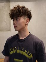 オムズ(OM's) メンズパーマスペインカールツイストスパイラルパーマ眉毛
