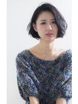 ビフィーノ イーリス 川西店(bifino iris)&nbsp;bifino　冬　トレンド前下がりボブスタイル