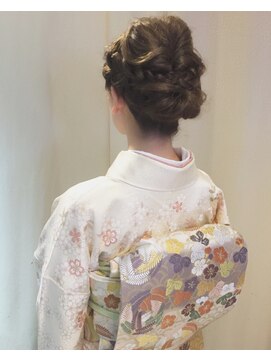アイルビーヘア(I'll b hair) 【下北沢*I'll b hair*】着物に似合う編み込みアレンジ