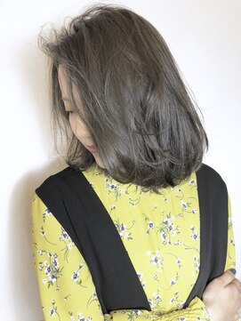 ビューイースト 亀戸 錦糸町(VIEW EAST) くせ毛風セミディ◇大人かわいいマーメイドアッシュ