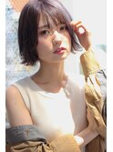 外ハネボブ フレンチボブ ことりベージュ イルミナカラー☆