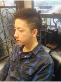 アップバング 宇部市/理容室/理容院/メンズカット