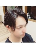 簡単スタイリングのメンズヘア