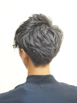 メンズサロン ハリウッド(HOLLYWOOD) 【クラウドマッシュ】ダークグレー×ネープレスマッシュ３