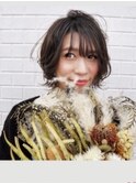 ふんわりボブスタイル