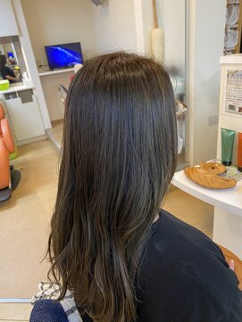 ヘアー バイ ミーズ(hair by Mii’s) 生酵素カラー/カーキブラウン/美髪