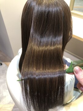 アンド ラ ブランシュ(&.La Blanche) 大宮髪質改善/大宮ヘッドスパ/カーキブラウン/マットグレージュ