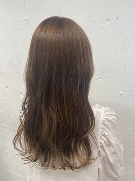 アンドブルー(and blue) ハイトーンミルクティーベージュ