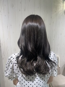 ラ ブランシュ 大宮(La Blanche) ボブ/カーキグレージュ/大人かわいい/フェザーバング/大宮