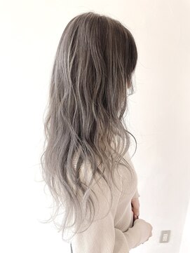 キャンディーエッグ(Candy egg) 原口☆ダークグレーバレイヤージュ☆福岡久留米