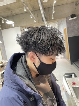 フォンド 津田沼(fond.) 波巻きスパイラルパーマ◎