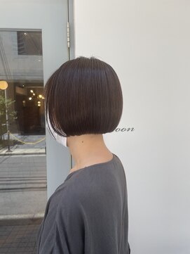 ムーン(moon) 3月#ヘルシースタイル#縮毛矯正・ストレート#ふんわりカール