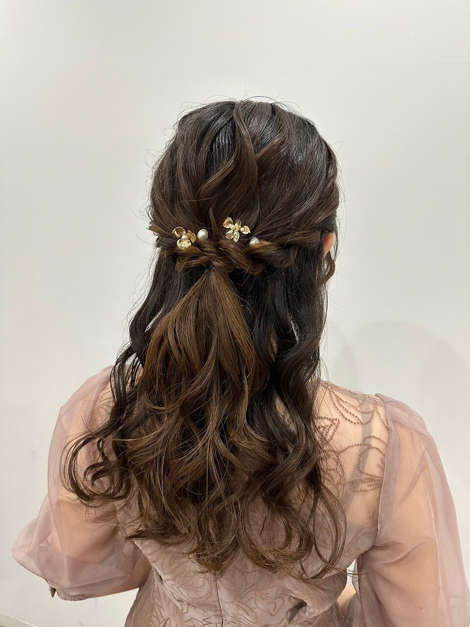 結婚式にキレイに！　アップ,アレンジ　　\4950