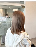 プレデフリュー 北白川本店(PUREE de FLEURS)&nbsp;ベージュブラウンカラー