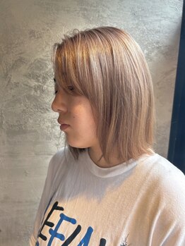 ヘアースタジオ サニーサイド 上戸町店(hair Studio Sunny Side)の写真/デザインカラー、ハイトーンカラー、韓国風なら《hair Studio Sunny Side》で