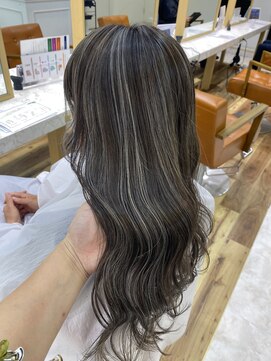 アプリバイリアン 浦和2号店(appri by Rien) コントラストハイライト/グレージュ