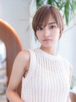 イルハバナ 渋谷(ill HAVANA)&nbsp;20代30代大人かわいい/斜めバング/シルキーベージュ/小顔/前髪